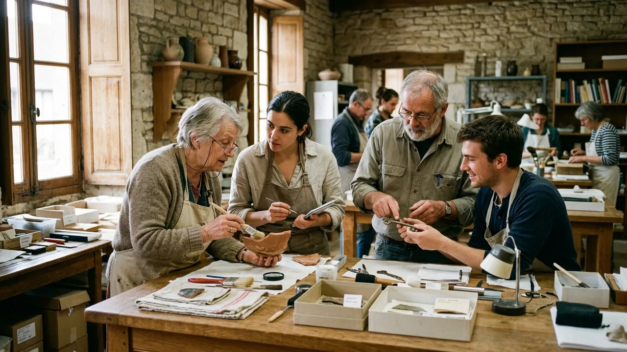 Ateliers participatifs de transmission du patrimoine auprès des résidents