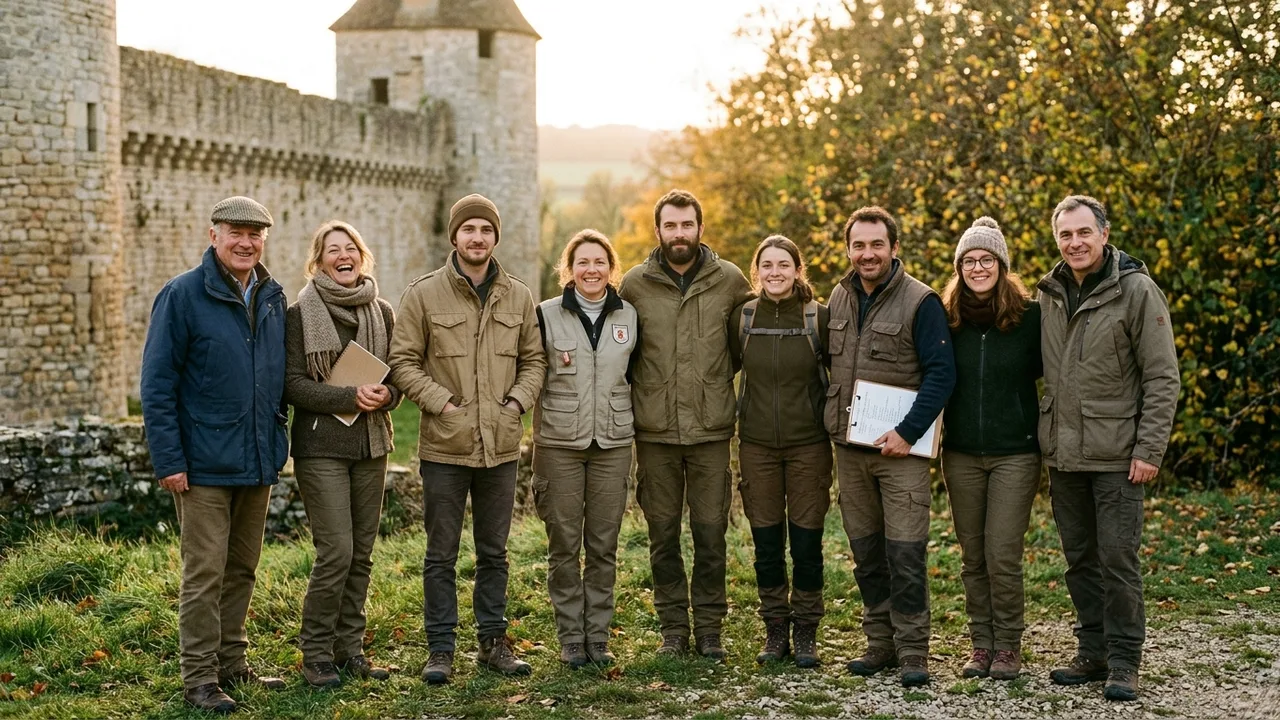 Portrait des chefs d'équipes et bénévoles du G.R.E.C. mobilisés pour les programmes de terrain 2026